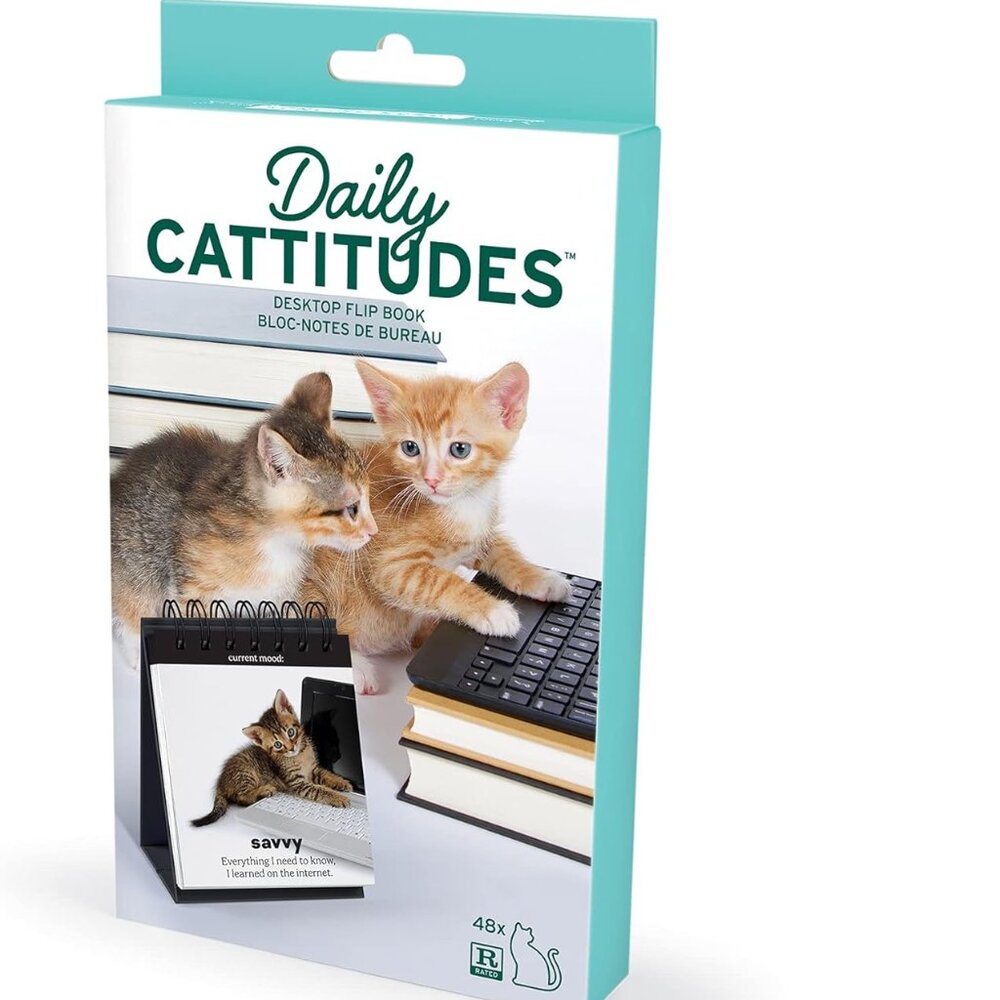 Daily Cattitude Desktop Flipchart